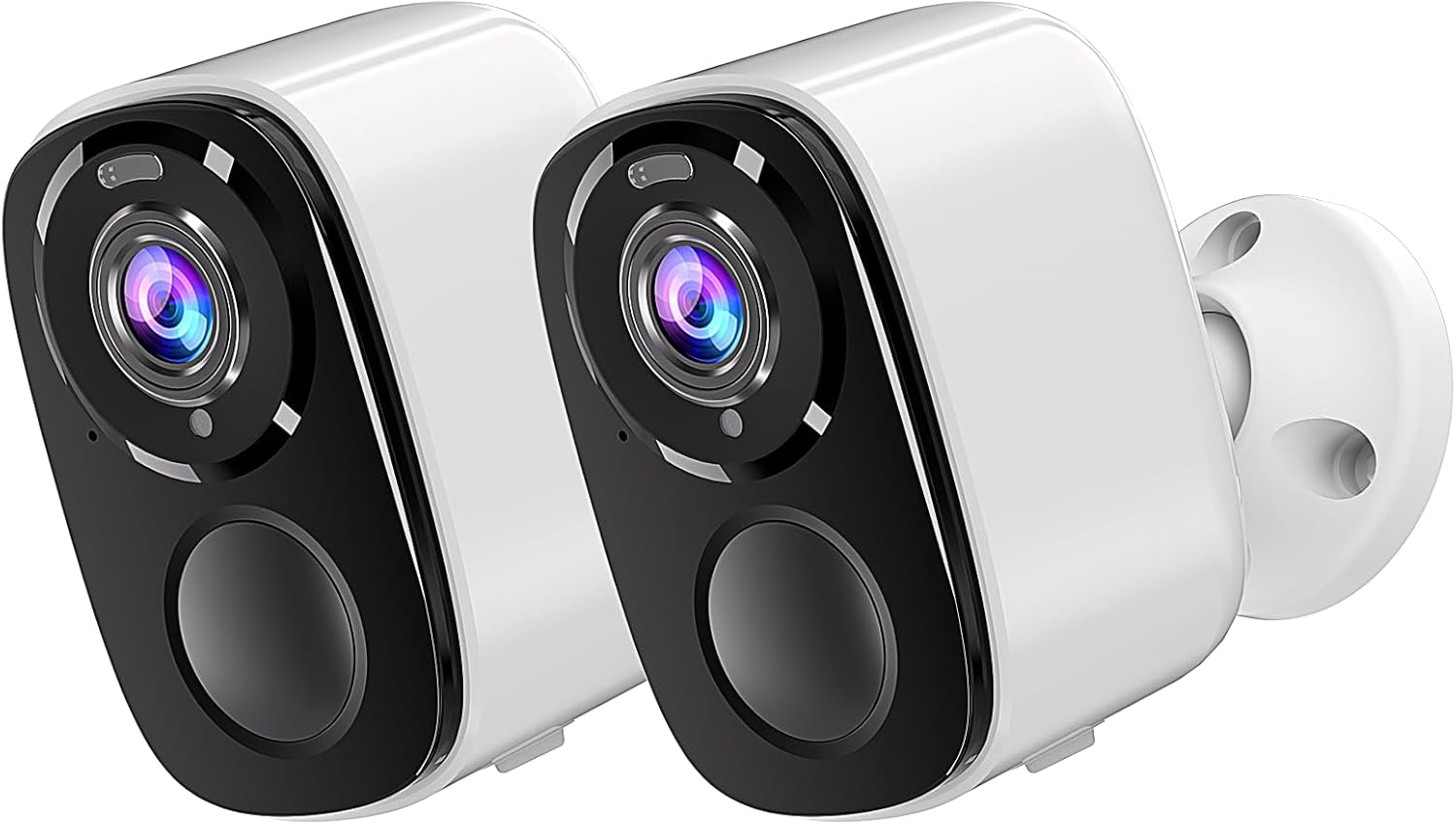 5MP Wireless Outdoor Security Camera Battery Powered WiFi Home Surveillance  