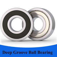 Steel Bearings Rubber Cap/Iron Cap Sealed Bearing Deep Groove Ball ID 10/15-40mm
