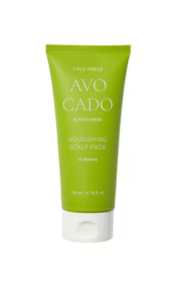 RATED GREEN Cold Press Avocado Nourishing Scalp Pack w / Banana 200ml