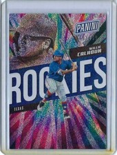 2018 Panini The National Rookies Rapture Willie Calhoun #/399 Texas Rangers