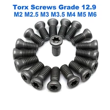 M2 M2.5 M3 M3.5 M4 M5 M6 Torx Screws for Replaces Carbide Insert CNC Lathe Tools