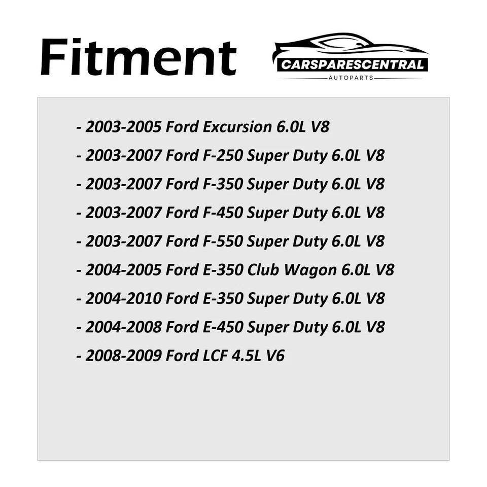 Conjunto de carcasa de termostato de refrigerante de motor para Ford F-250 Super Duty 2003-2007 Foto 2 de 4