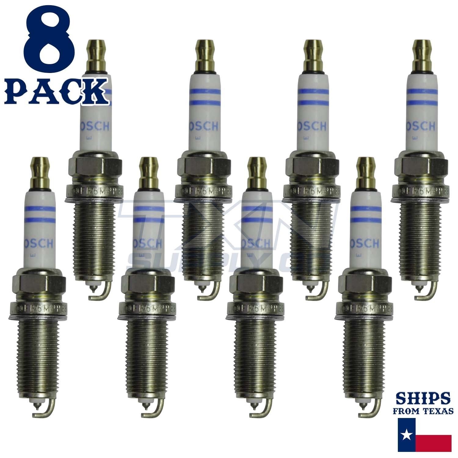 8 Pack Bosch FR6MPP332 Double Platinum Spark Plugs