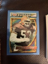 1994 Topps Finest Pepper Johnson Cleveland Browns #61