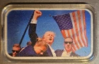 VICTORY! ***DONALD TRUMP*** ONE TROY OUNCE BAR .999 FINE SILVER