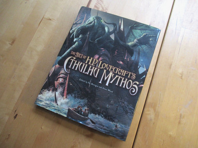 The Art of H.P. Locecraft's Cthulhu Mythos *NEAR MINT *Hardcover