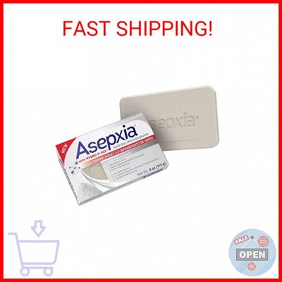 Asepxia Acne Treatment Bar Soap with Baking Soda | Face Wash, Deep Cleansing, Na