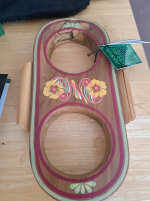 Handmade Pasto Varnish Decorative Piece   Mopa-Mopa Artisan Craft from Colombia