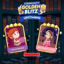 Monopoly Go STICKERS Golden Blitz Amortentia/Hermione's Arrival CHEAPST Prices