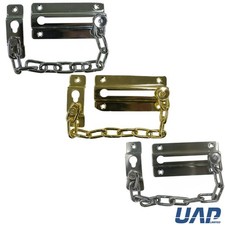 UAP Security Door Chain Guard Strong Restrictor Home Safety Catch Slide Bolt