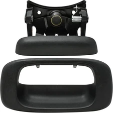 Rear Truck Bed Tailgate Handle & Bezel/Cover (Includes Rod Clips) Replacemen