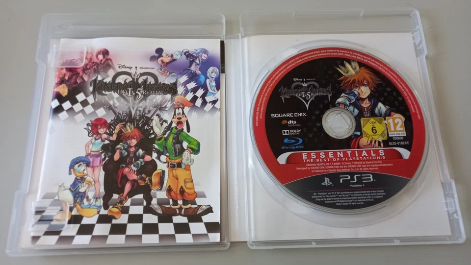 Kingdom Hearts HD 1.5 Remix Essentials - Jeu PS3 Complet Comme NEUF, photo 3 sur 3