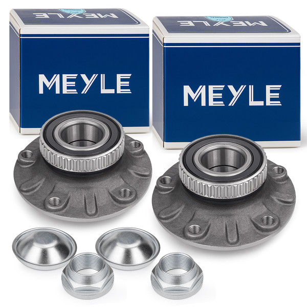 2X Meyle Radnabe Radlager BMW 3 E46 E36 5 E34 7 E32 8 E31 Z3 Z4 E85 E86-image