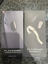 PLAUD NotePin AI Voice Recorder 64GB Bundle (PN0200) Cosmic Gray - in-box