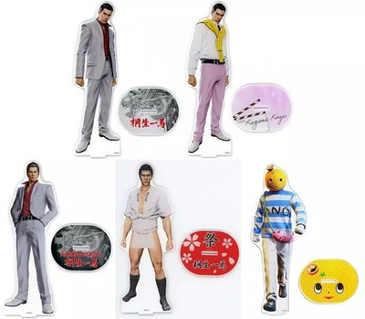 Sega Ryu ga Gotoku Kiryu Kazuma Acrylic Stand Set 5 Lucky Kuji 2023