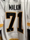 Evgeni Malkin Autographed Pittsburgh Penguins Hockey Jersey NHL (Fanatics)