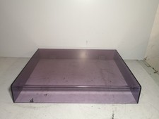 Denon DP-3700F Turntable Dust Cover DK-100 Clear Original Part Japan