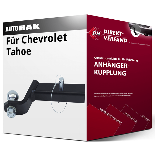 FüR Chevrolet Tahoe Typ GMT900 (Auto Hak) AnhäNgerkupplung Starr Inkl. Eba-image
