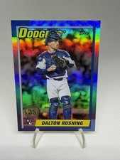 2025 Topps Update Series - 1990 Topps Baseball Dalton Rushing #U90-5 (RC) LAD