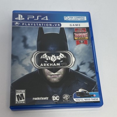 Warner Bros. Batman Arkham VR PS4 Action Adventure NTSC-U/C Arkham Series