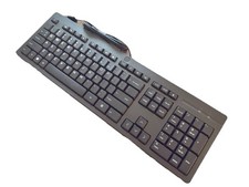 New HP 125 Wired USB US Keyboard Black M27527-001 In Box