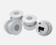 Biamp Cambridge Sound Masking Management E-A-W-4 Qt Emitter 4-Pack White