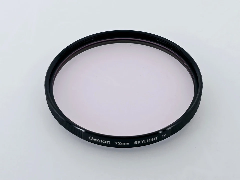 🌸[Near MINT] Canon 72mm Skylight 1x Filter Genuine for FD EF Lens from Japan - Image 3 of 4