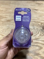 Philips Avent Natural Response Baby Bottle Nipples Flow 2X Quantity 3/1 Month