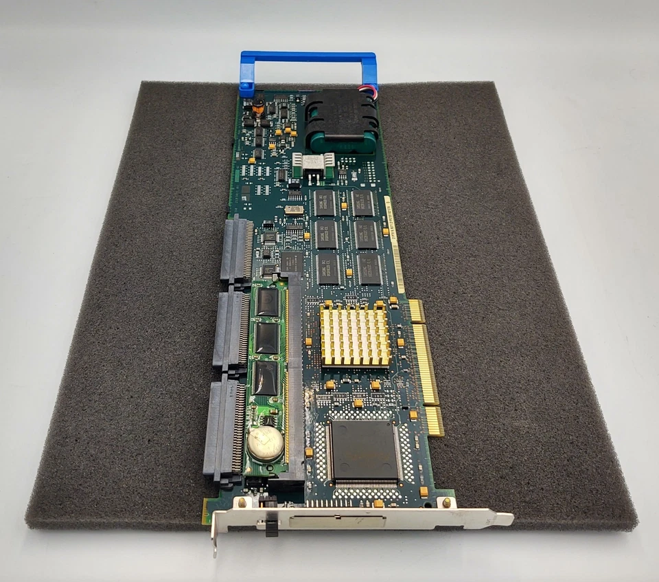 IBM 21P3735 U2 3-SCSI PCI RAID Controller Card & Battery- 21P7816 / FAST SHIPPIN - Image 4 of 4