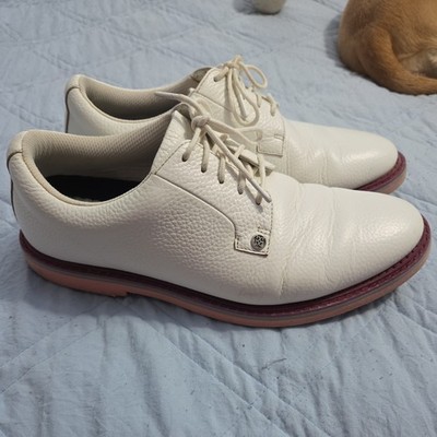 G/Fore G4 Limited Gallivanter Golf Shoe US 10 Pink White SKULL.