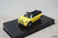 Autoart Mini Cooper S Cabriolet 1/43 Car Yellow
