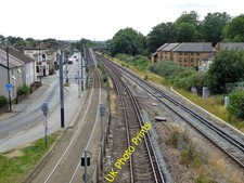 Photo 6x4 Tracks west from Croydon Croydon/TQ3365 The Croydon Tramlink l c2016