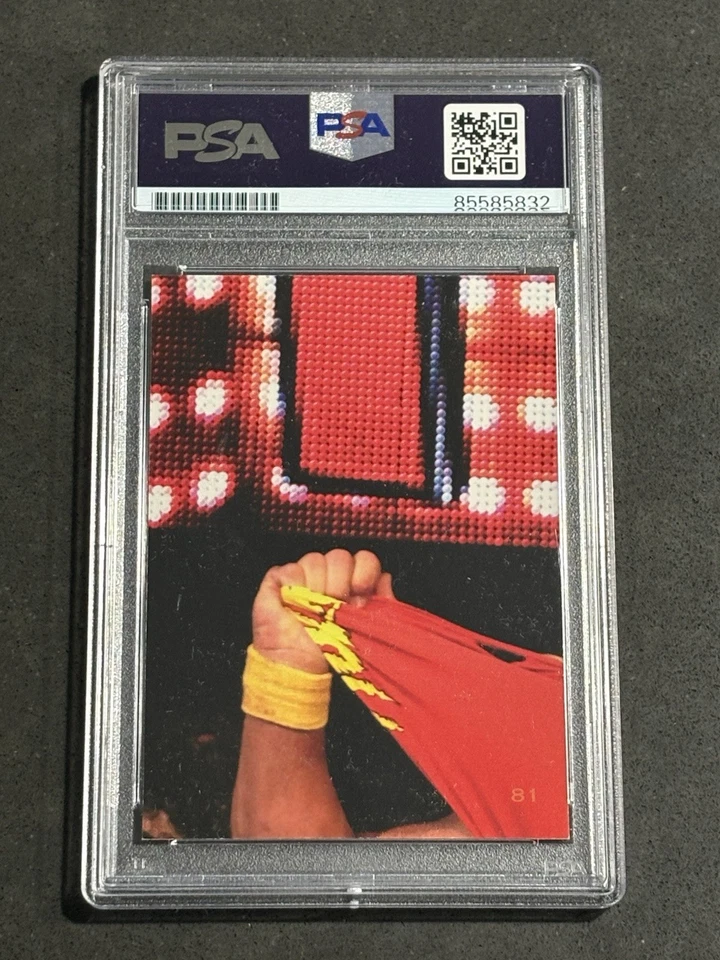 Tarjeta autografiada firmada por los iconos Tristar TNA 2010 de Hulk Hogan certificada por PSA/ADN Foto 2 de 2