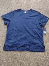 Lot of 4 Cherokee Adult X-Large Unisex V Neck Short Sleeve 3 Pocket Scrub 4876