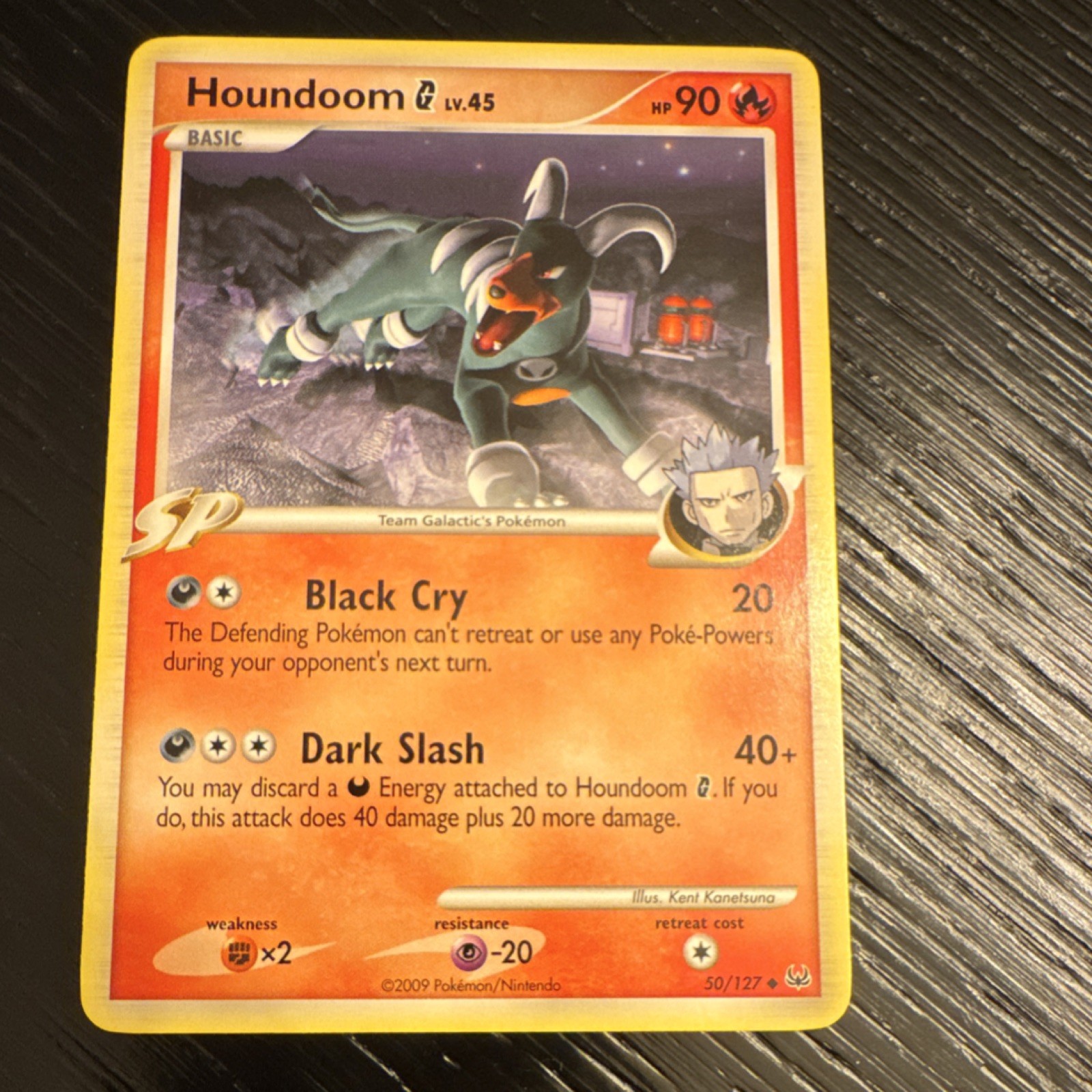 Pokémon TCG Houndoom G Platinum 50/127 Uncommon Regular Basic SP 90HP English