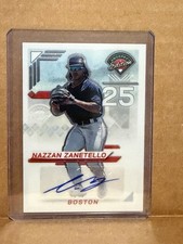 2025 Prospect Edition Baseball Nazzan Zanetello Autograph Red Sox