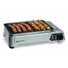 Barbecue grill portable à gaz KEMPER 1.9 KW compact plaque anti adhesive balcons