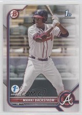 2022 Bowman 1st Edition Mahki Backstrom #BPPF-121 0nr3