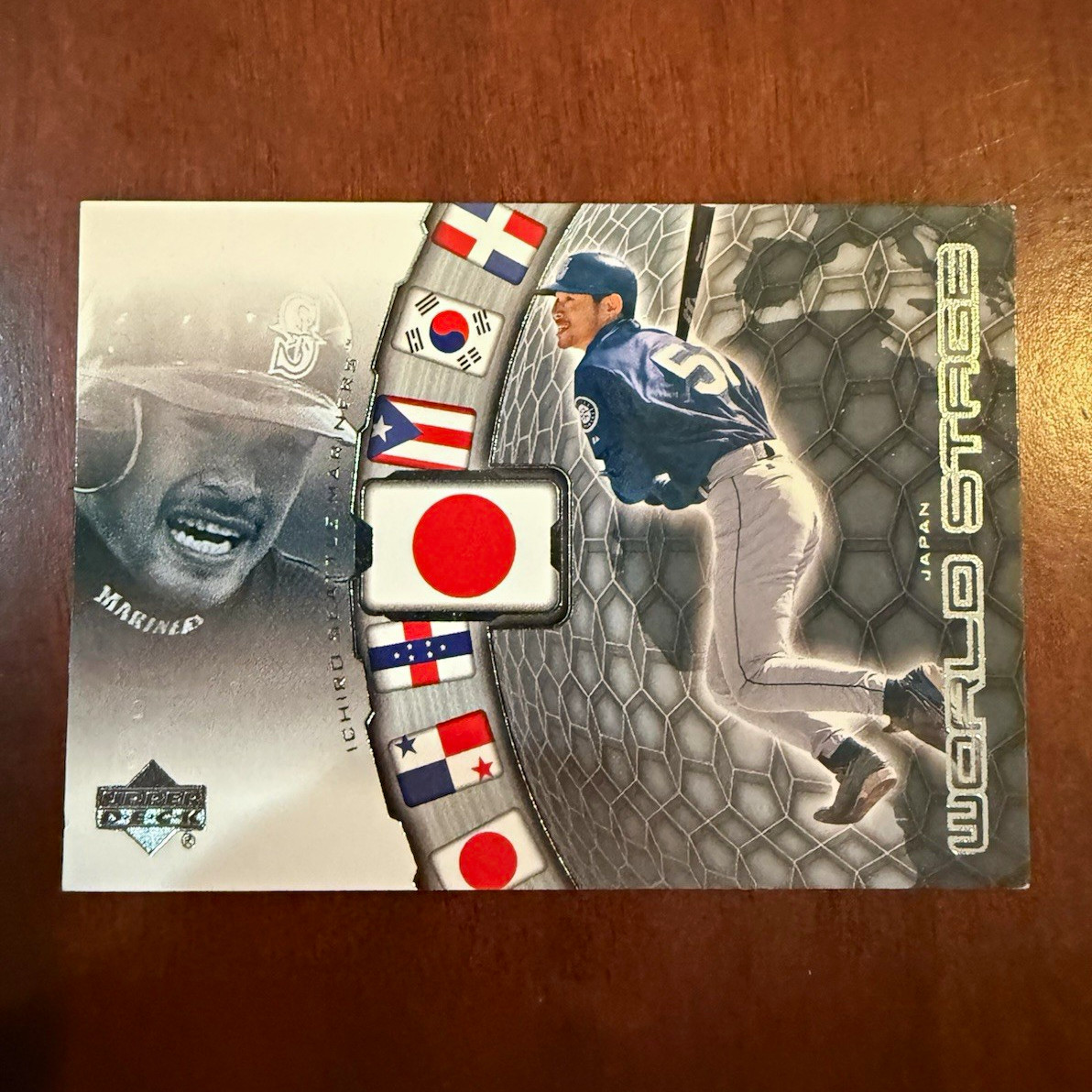Upper Deck 2002 World Stage Insert Ichiro Suzuki #461 Seattle Mariners