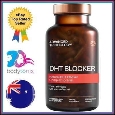 DHT BLOCKER w/ IMMUNE SUPPORT Supplement for Men & Women Reduce Hair Loss 120C