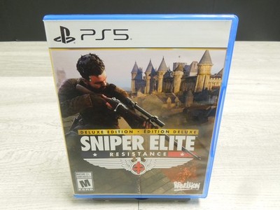 Sniper Elite: Resistance Deluxe Edition 2025 Sony Playstation 5 PS5 Video Game