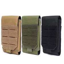 Molle Laser Tactical Cell Phone Belt Pouch - EDC Utility Waist Bag, Outdoor Camp