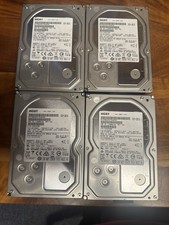 Lot Of 4 HGST HUS726040ALS210 4TB 7.2K 3.5" SAS 12G 12gbps Server JBOD HD