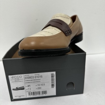 ECCO 209803 - Classic 15 Loafer - 61016 Limestone/Cashmere/Chocolate - S 10-10.5