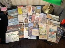Vintage Lot of Travel Brochures & Maps - 1940...