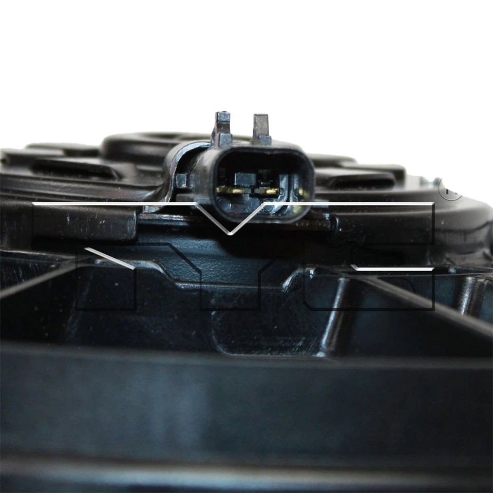 For Dodge Grand Caravan 2001-2005 TYC 600390T Engine Cooling Fan Foto 3 de 4