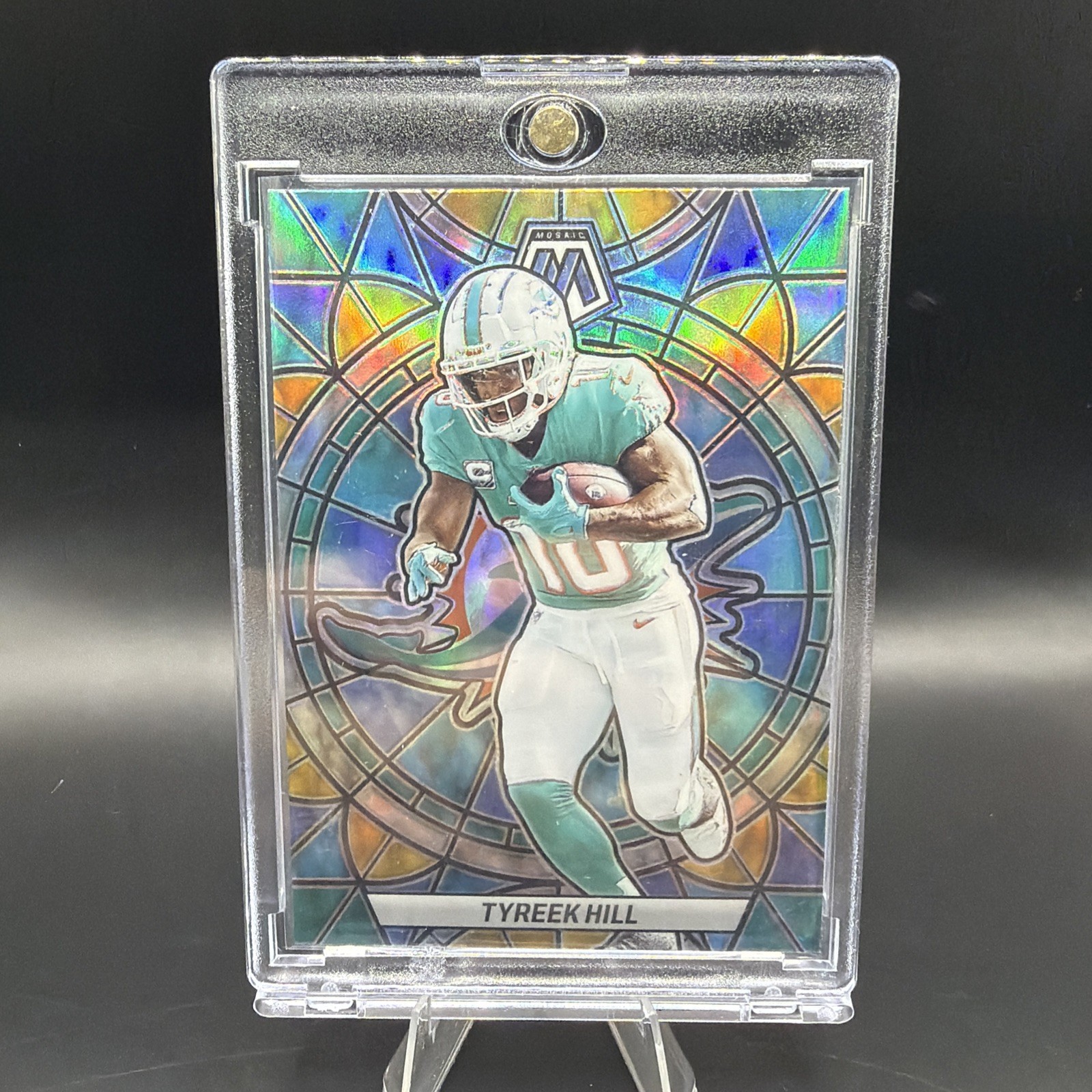 2023 Panini Mosaic Stained Glass #16 Tyreek Hill SP DOLPHINS
