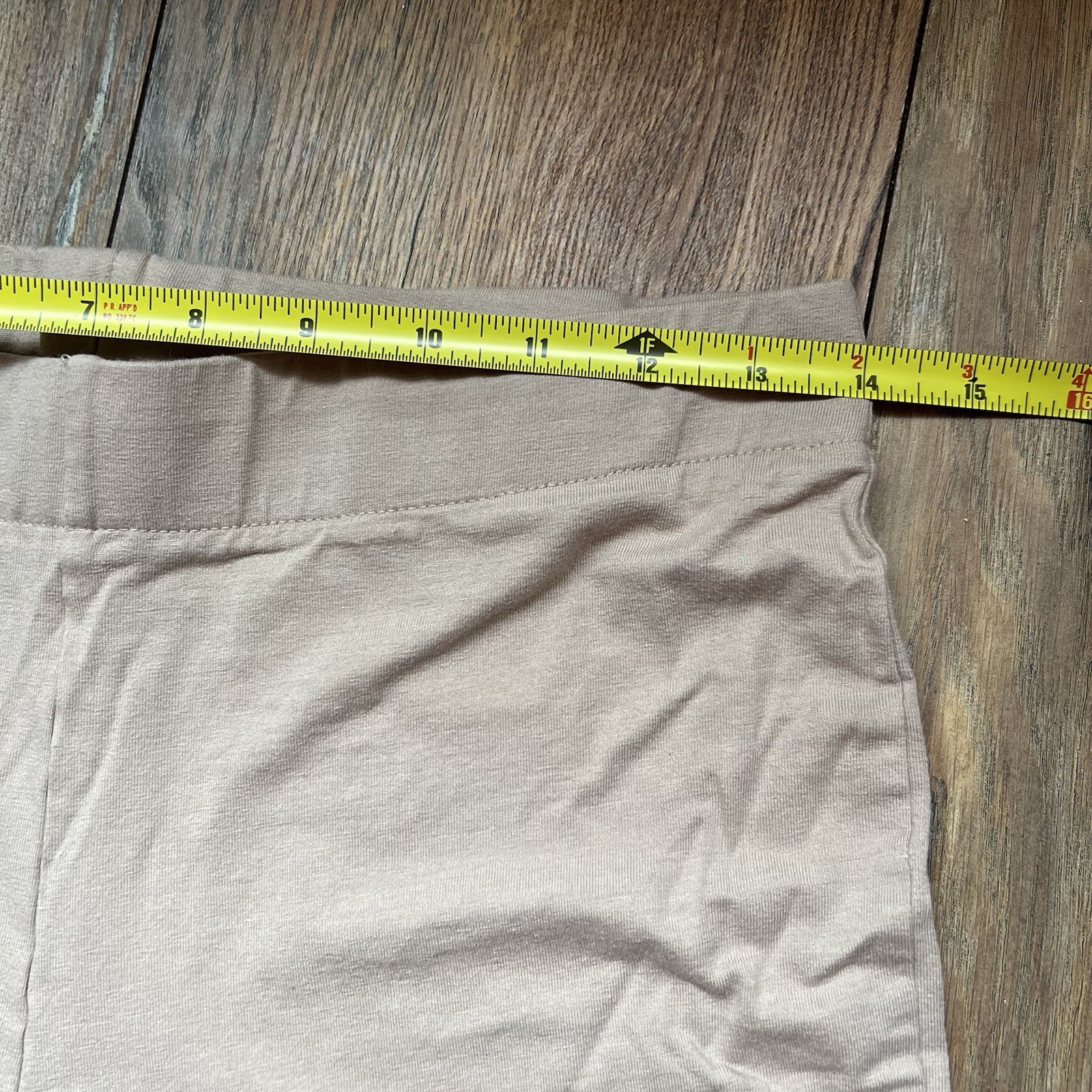 H&M Women’s Y2K M Beige Pull on Stretch Bootcut Flare Dress Work Yoga Pants thumbnail 5