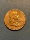 1958 Franklin Half Dollar — photo from another recent sale