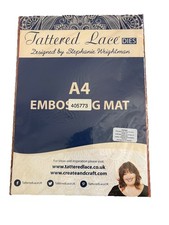 Tattered Lace A4 embossing mat